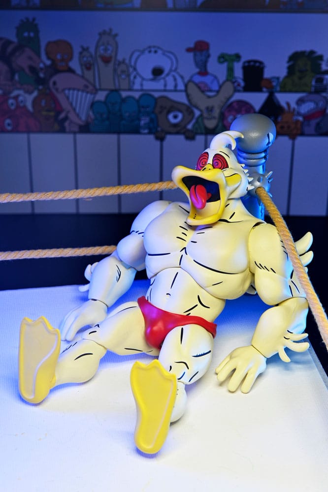 Teenage Mutant Ninja Turtles (Archie Comics) Actionfigur Stump Wrestling Ace Duck 18 cm