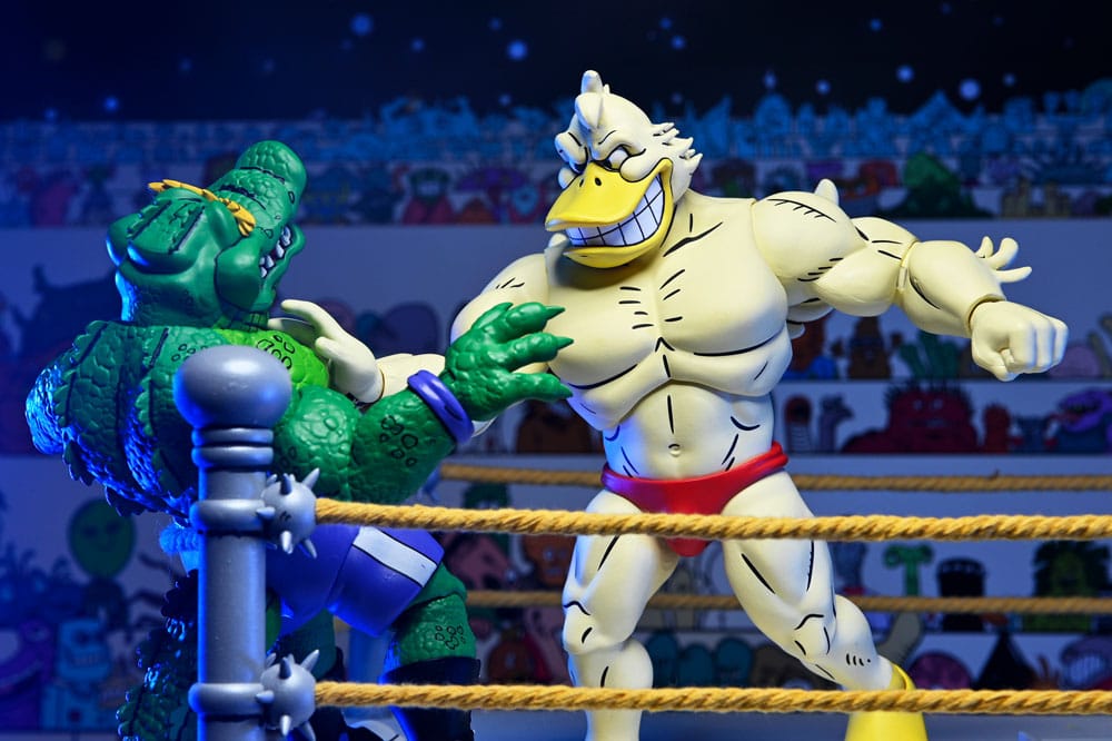 Teenage Mutant Ninja Turtles (Archie Comics) Actionfigur Stump Wrestling Ace Duck 18 cm