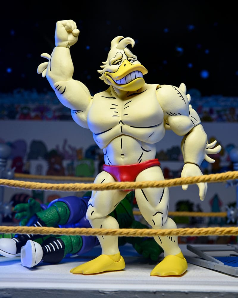 Teenage Mutant Ninja Turtles (Archie Comics) Actionfigur Stump Wrestling Ace Duck 18 cm