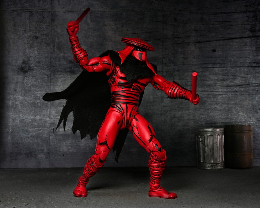 Teenage Mutant Ninja Turtles (Mirage Comics) Actionfigur Red and Black Foot Assassin 18 cm