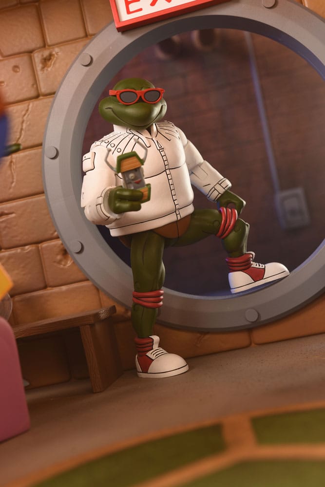 Teenage Mutant Ninja Turtles (Cartoon) Actionfigur Punk Leo and Punk Raph 2 Pack 18 cm