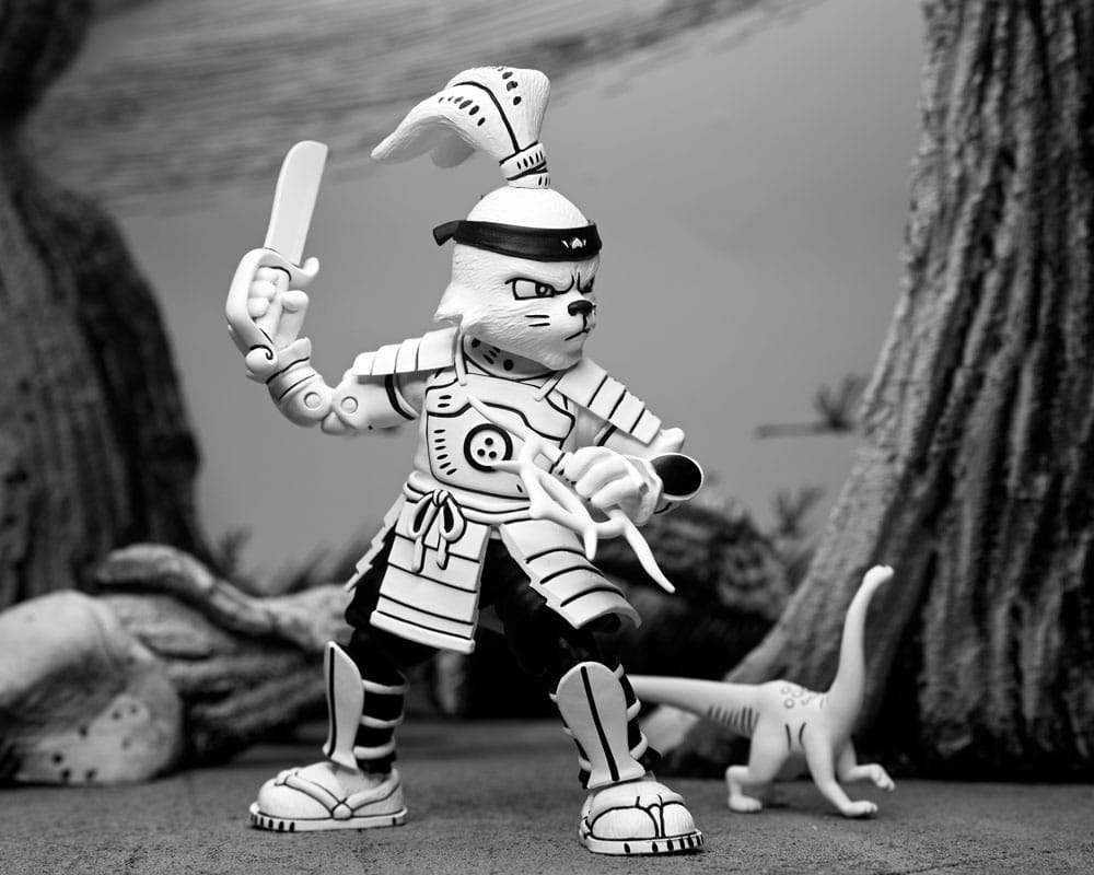 Usagi Yojimbo Actionfigur Samurai Usagi Yojimbo (Black & White) 18 cm
