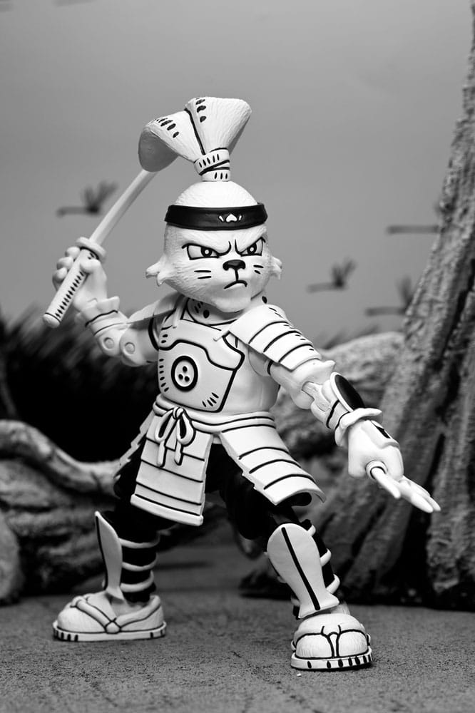 Usagi Yojimbo Actionfigur Samurai Usagi Yojimbo (Black & White) 18 cm