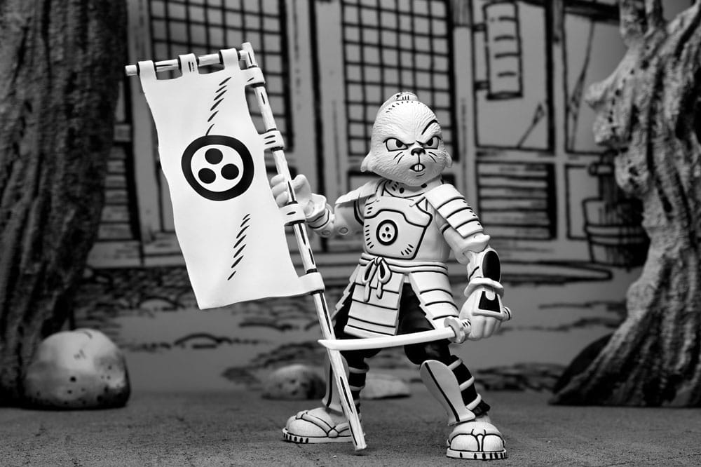 Usagi Yojimbo Actionfigur Samurai Usagi Yojimbo (Black & White) 18 cm