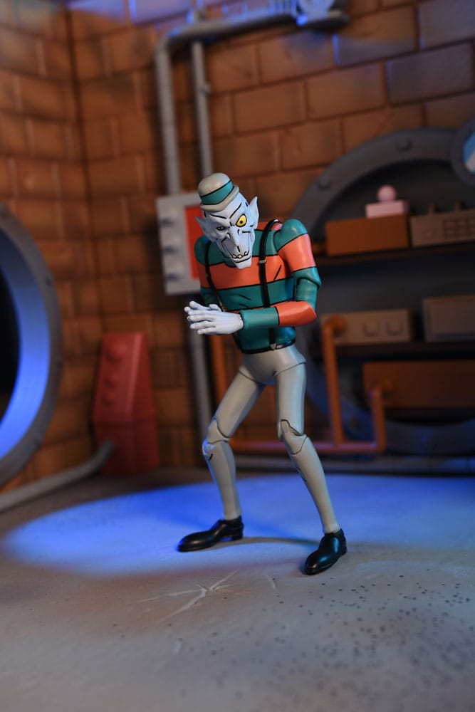 Teenage Mutant Ninja Turtles: Saturday Morning Adventures Actionfiguren 2-Pack Creepy Eddie & Shibano-Sama 17 cm