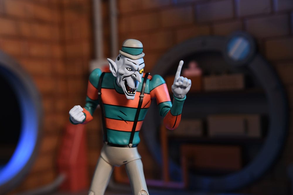 Teenage Mutant Ninja Turtles: Saturday Morning Adventures Actionfiguren 2-Pack Creepy Eddie & Shibano-Sama 17 cm