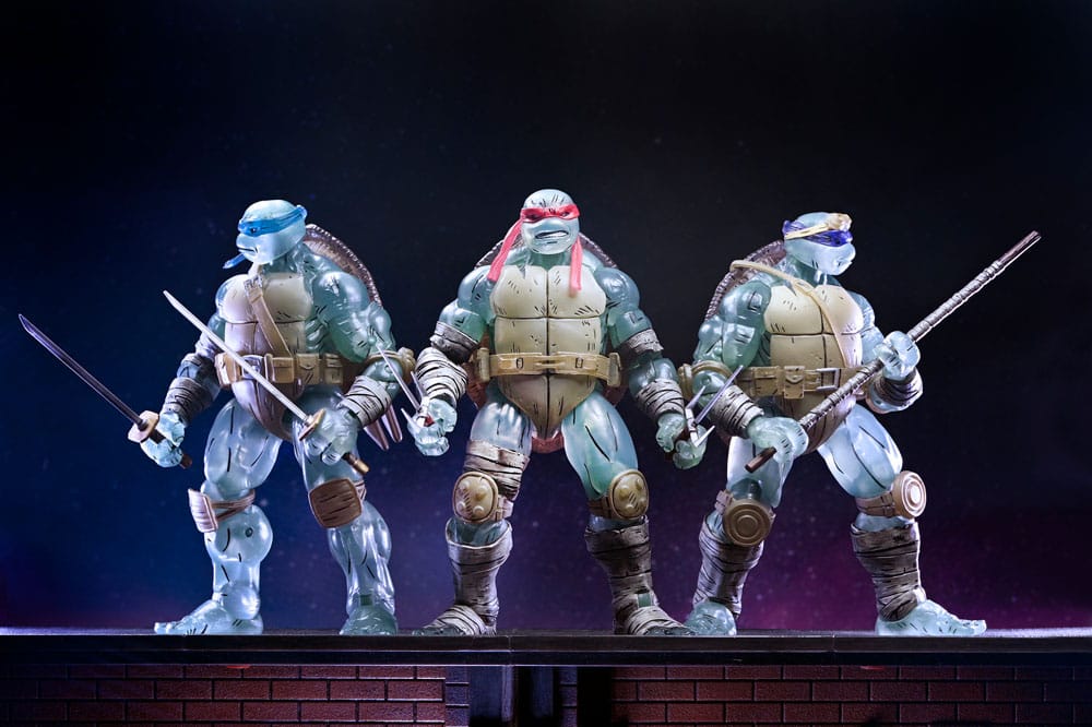 Teenage Mutant Ninja Turtles (The Last Ronin) Actionfiguren 3er-Pack Ghost Brothers 18 cm