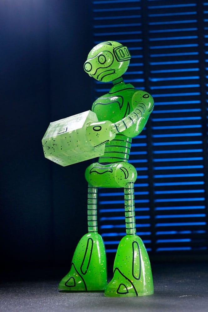 Teenage Mutant Ninja Turtles (Mirage Comics) Actionfigur Transmat Fugitoid GID 18 cm