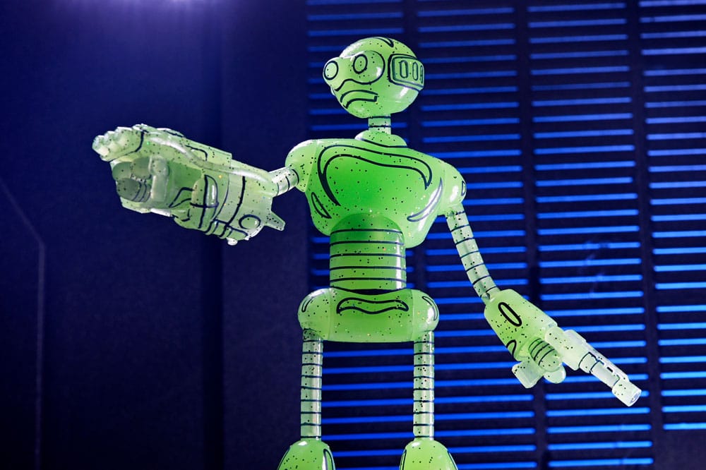 Teenage Mutant Ninja Turtles (Mirage Comics) Actionfigur Transmat Fugitoid GID 18 cm