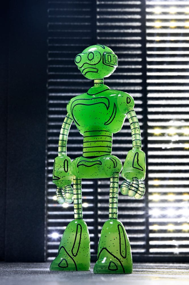 Teenage Mutant Ninja Turtles (Mirage Comics) Actionfigur Transmat Fugitoid GID 18 cm