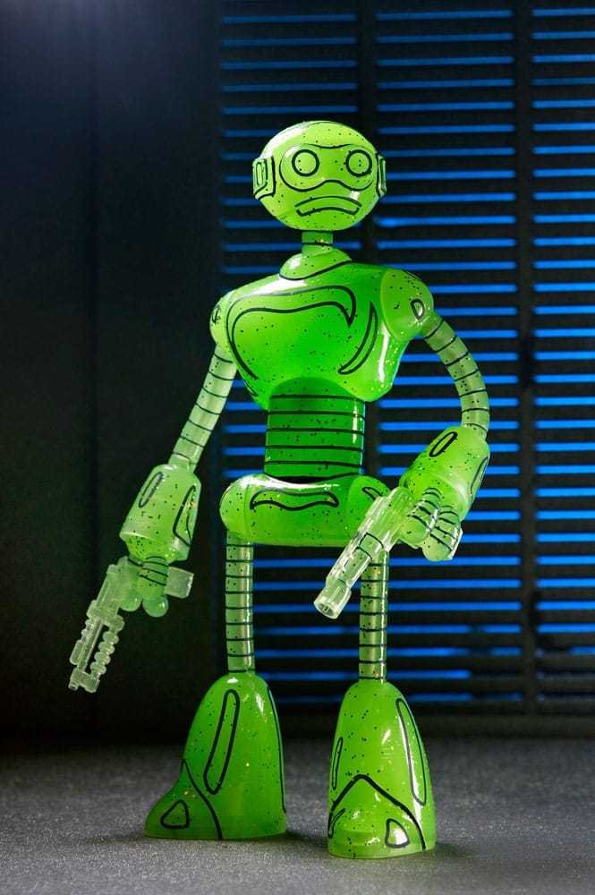 Teenage Mutant Ninja Turtles (Mirage Comics) Actionfigur Transmat Fugitoid GID 18 cm