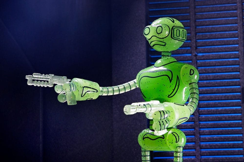 Teenage Mutant Ninja Turtles (Mirage Comics) Actionfigur Transmat Fugitoid GID 18 cm