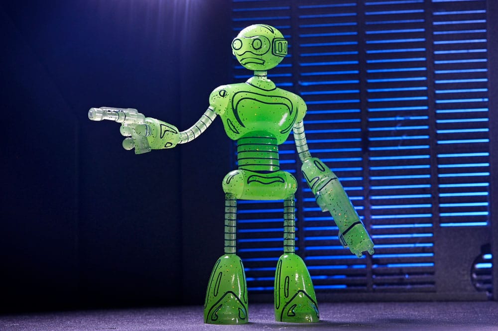 Teenage Mutant Ninja Turtles (Mirage Comics) Actionfigur Transmat Fugitoid GID 18 cm