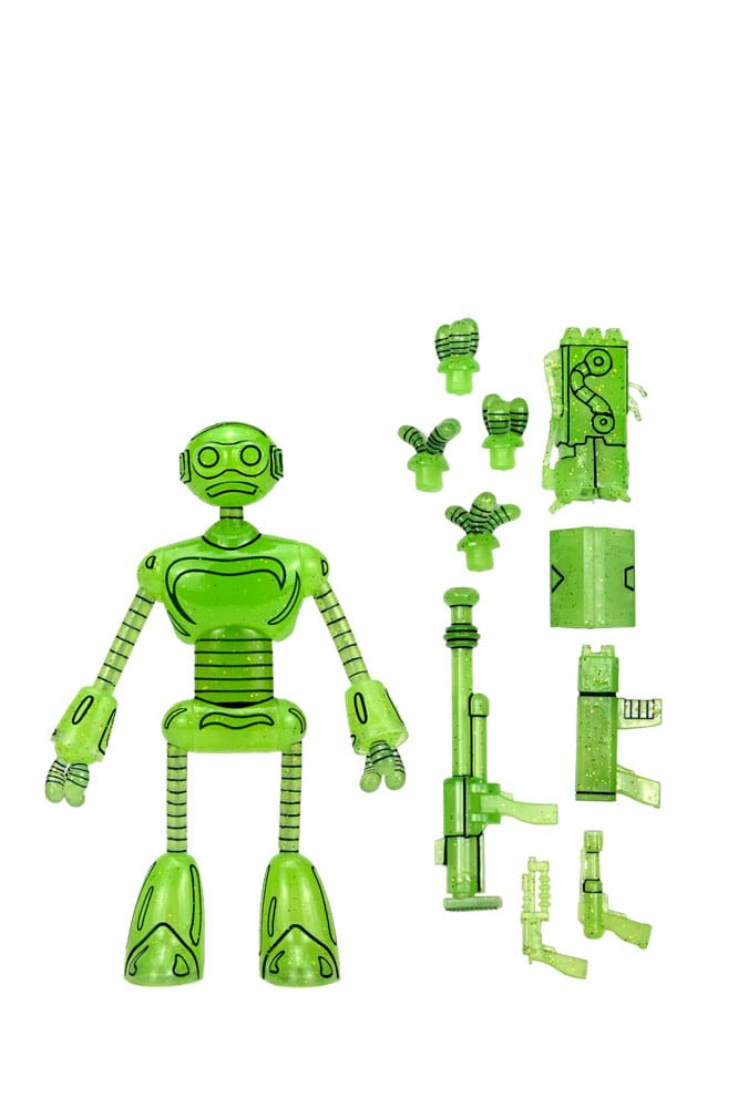 Teenage Mutant Ninja Turtles (Mirage Comics) Actionfigur Transmat Fugitoid GID 18 cm