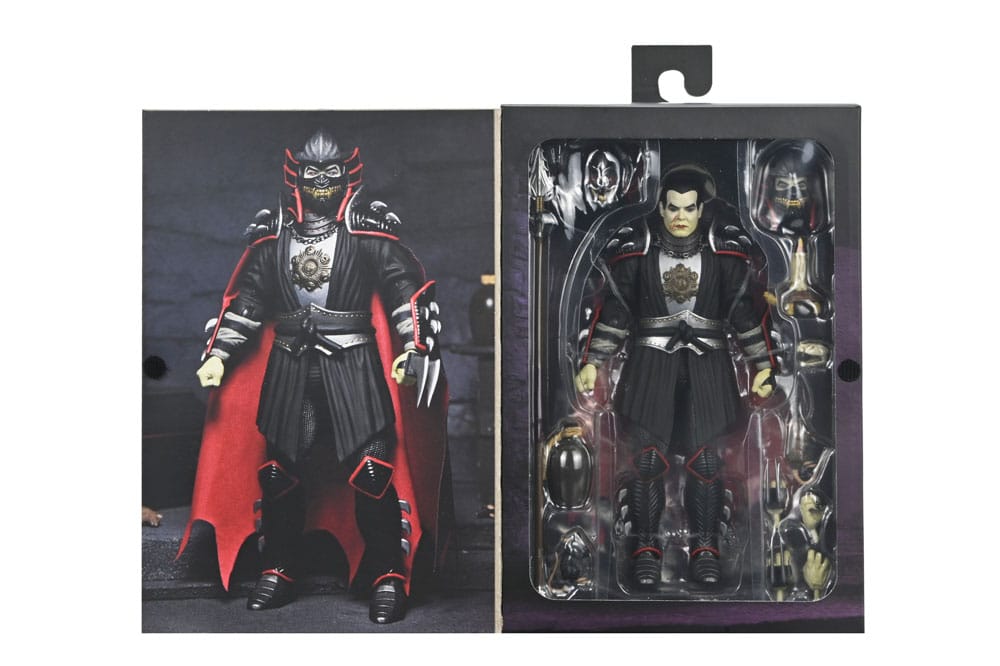Teenage Mutant Ninja Turtles x Universal Monsters Actionfiguren Shredder as Dracula Classic Colors 18 cm