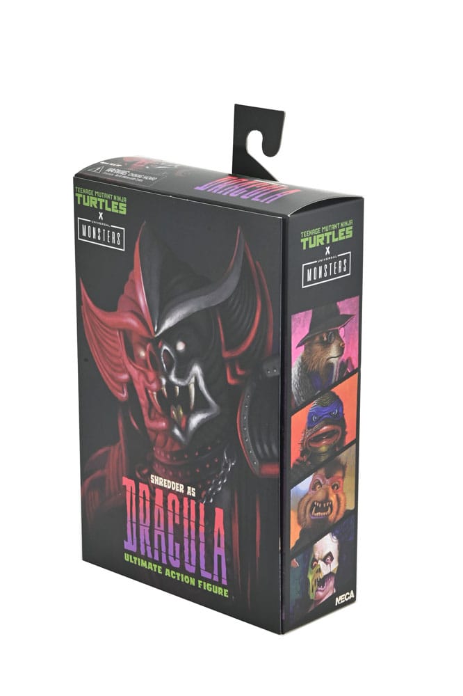 Teenage Mutant Ninja Turtles x Universal Monsters Actionfiguren Shredder as Dracula Classic Colors 18 cm