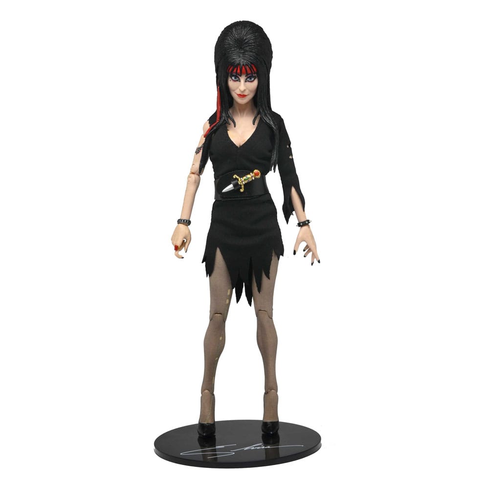 Elvira - Herrscherin der Dunkelheit Clothed Actionfigur Commando Elvira 20 cm