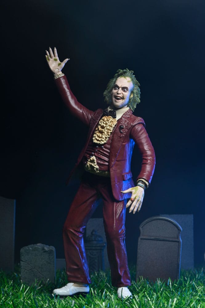 Beetlejuice (1988) Actionfigur Red Tuxedo Beetlejuice 18 cm