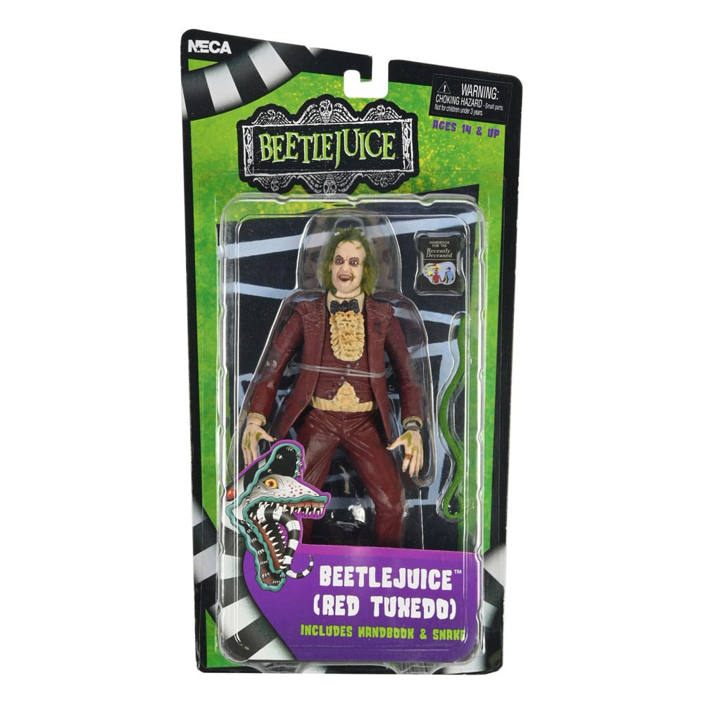 Beetlejuice (1988) Actionfigur Red Tuxedo Beetlejuice 18 cm