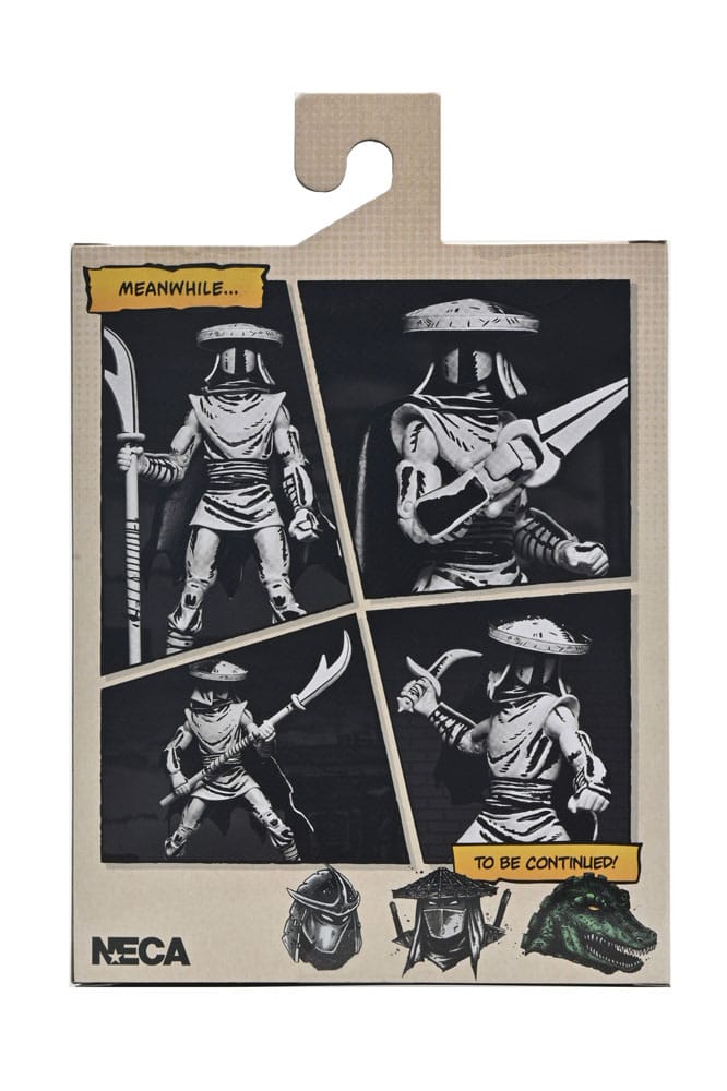 Teenage Mutant Ninja Turtles Actionfigur Elite Foot Ninja Guard Black & White 18 cm