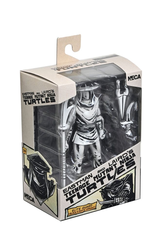 Teenage Mutant Ninja Turtles Actionfigur Elite Foot Ninja Guard Black & White 18 cm