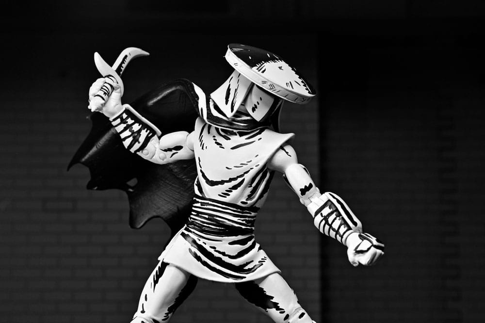 Teenage Mutant Ninja Turtles Actionfigur Elite Foot Ninja Guard Black & White 18 cm