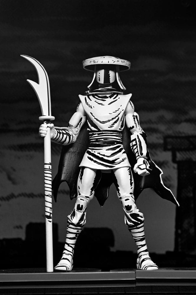 Teenage Mutant Ninja Turtles Actionfigur Elite Foot Ninja Guard Black & White 18 cm