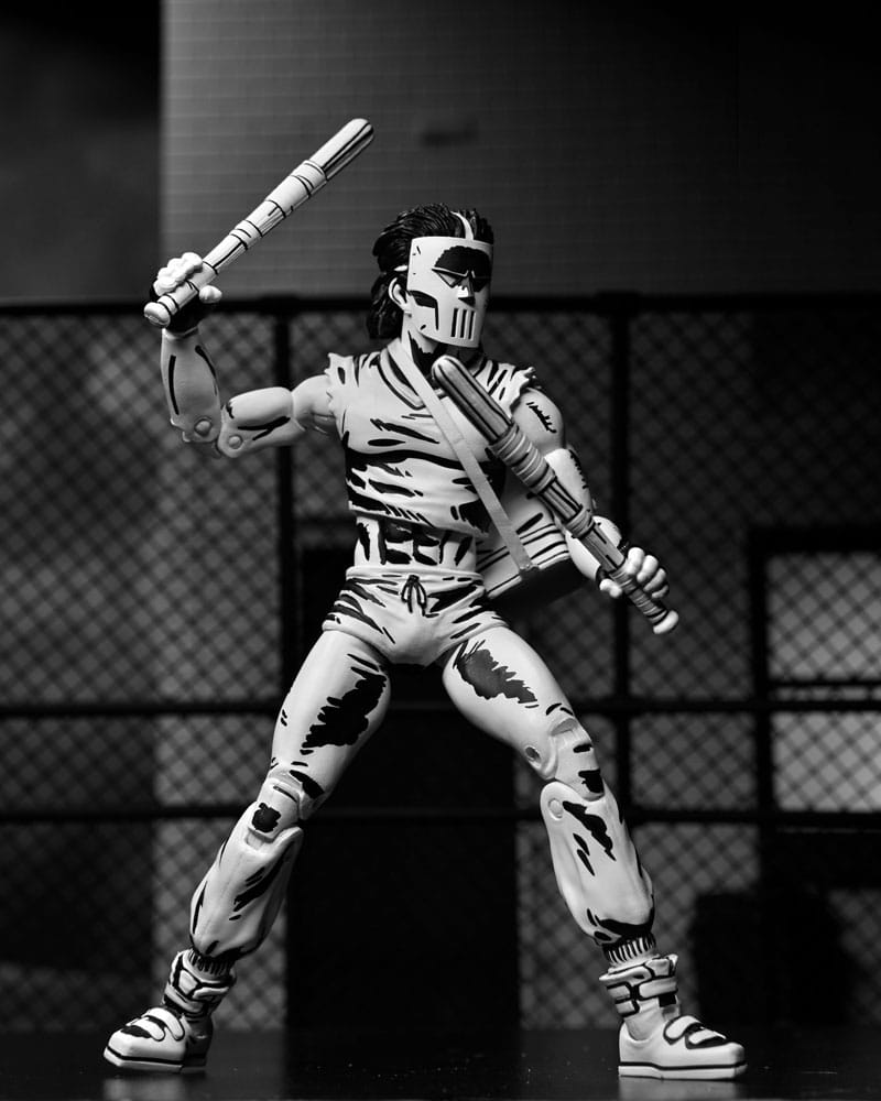 Teenage Mutant Ninja Turtles Actionfigur Casey Jones Black & White 18 cm