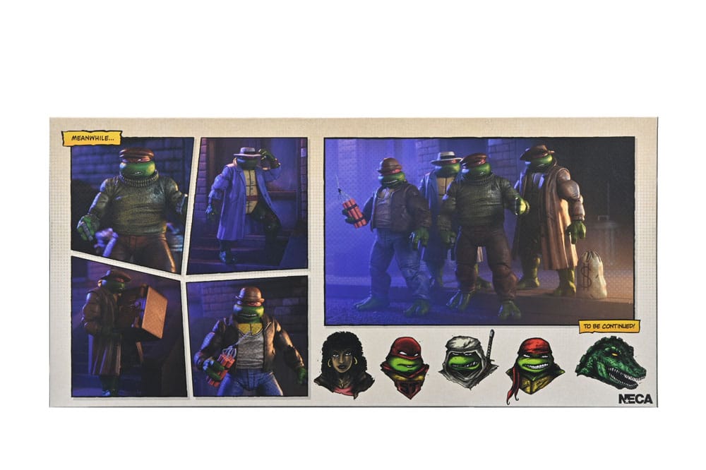 Teenage Mutant Ninja Turtles Actionfiguren 4er Pack Gangster Turtles 18 cm