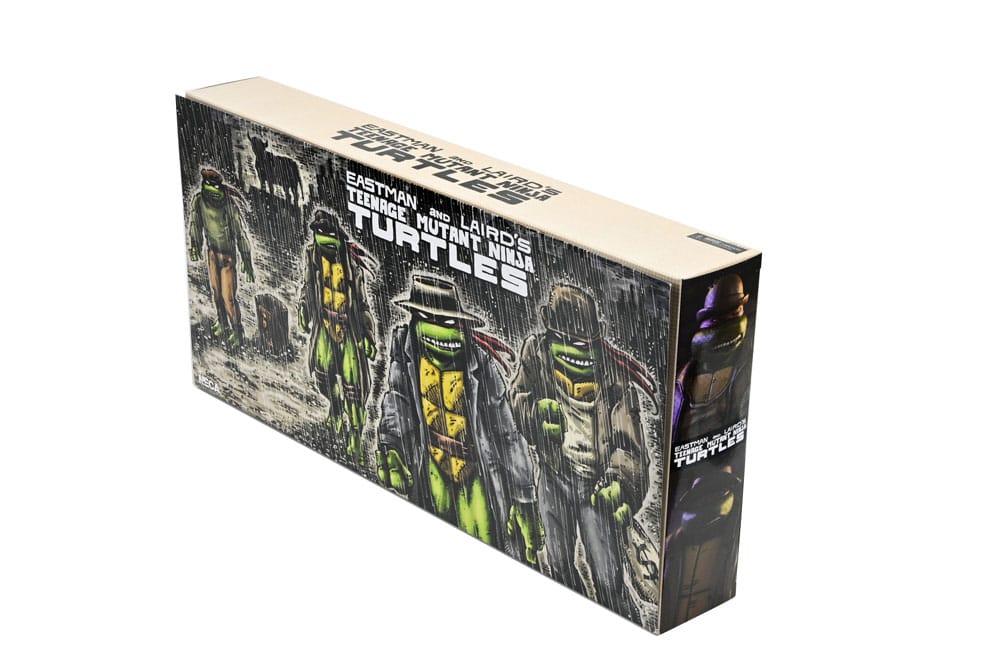 Teenage Mutant Ninja Turtles Actionfiguren 4er Pack Gangster Turtles 18 cm