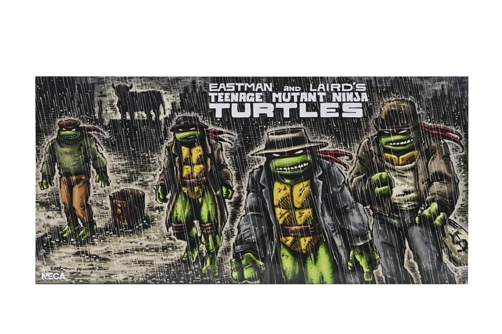 Teenage Mutant Ninja Turtles Actionfiguren 4er Pack Gangster Turtles 18 cm