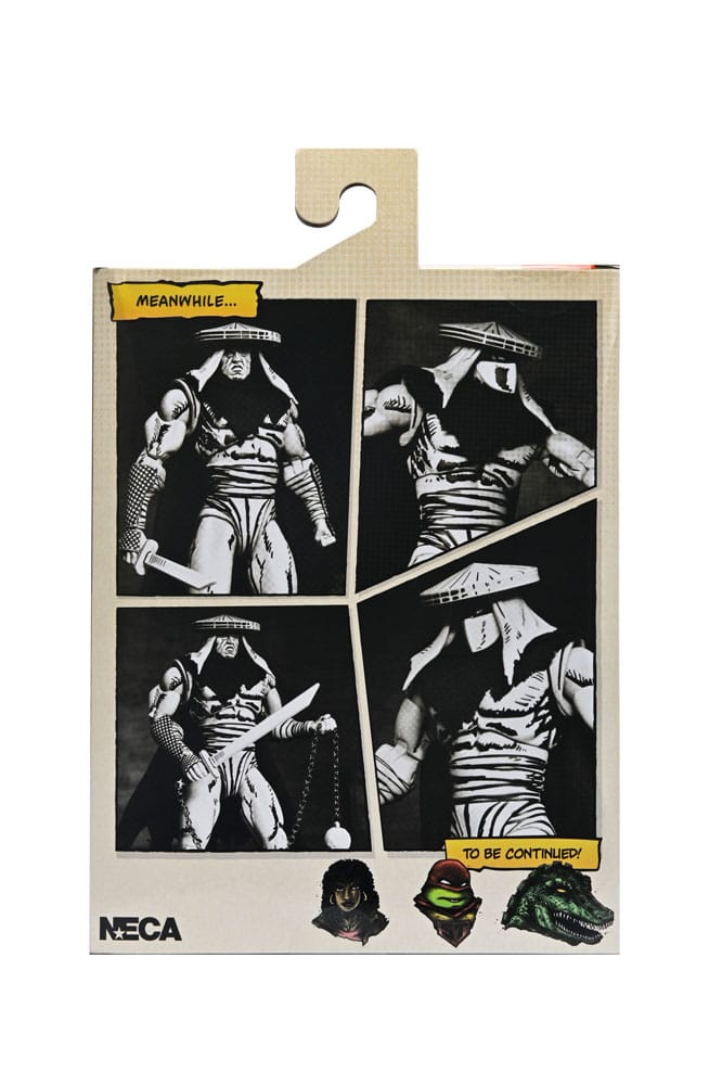 Teenage Mutant Ninja Turtles Actionfigur Foot Assassin Black and White 18 cm