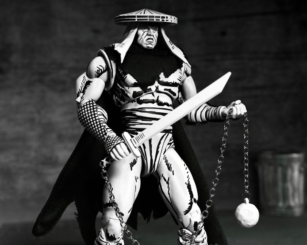 Teenage Mutant Ninja Turtles Actionfigur Foot Assassin Black and White 18 cm