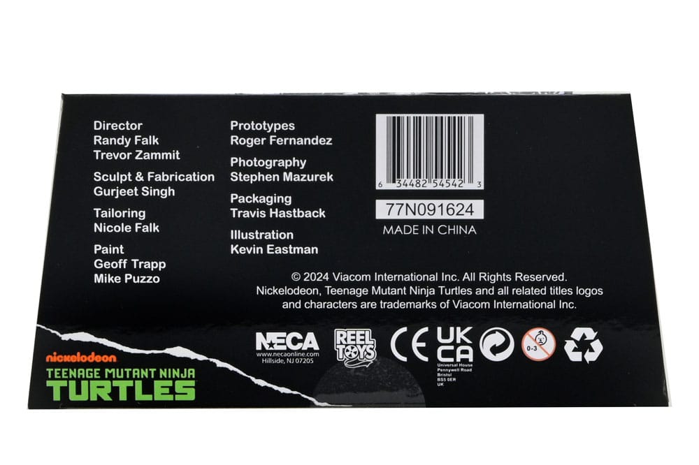 Teenage Mutant Ninja Turtles Actionfigur Foot Assassin Black and White 18 cm