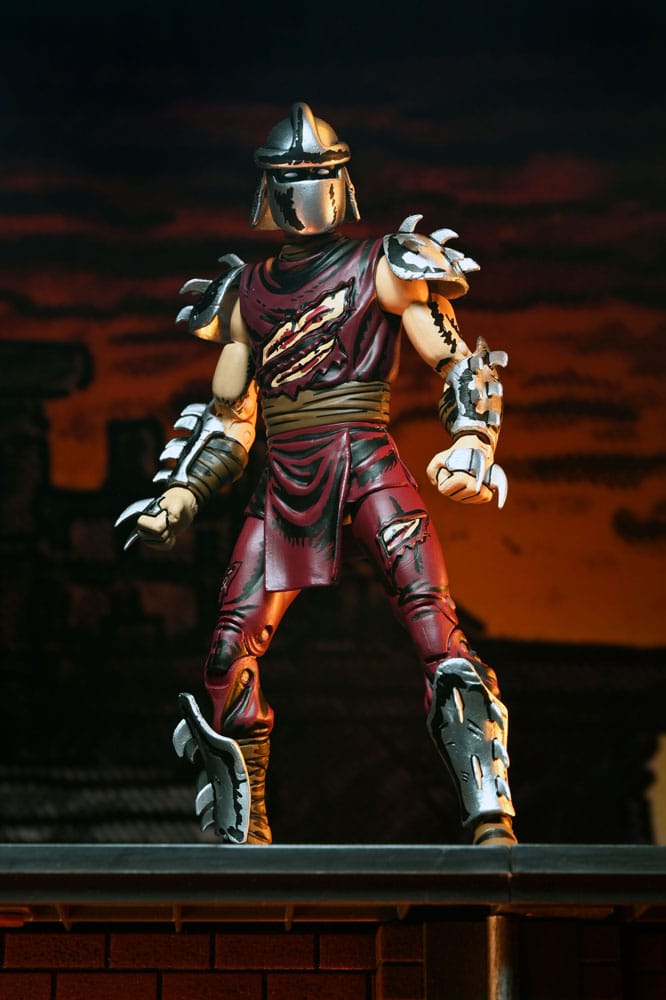 Teenage Mutant Ninja Turtles Actionfigur Battle Damaged Shredder 18 cm
