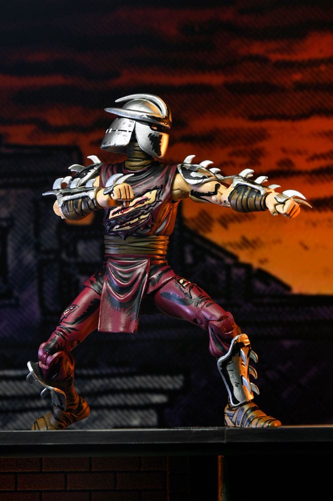 Teenage Mutant Ninja Turtles Actionfigur Battle Damaged Shredder 18 cm