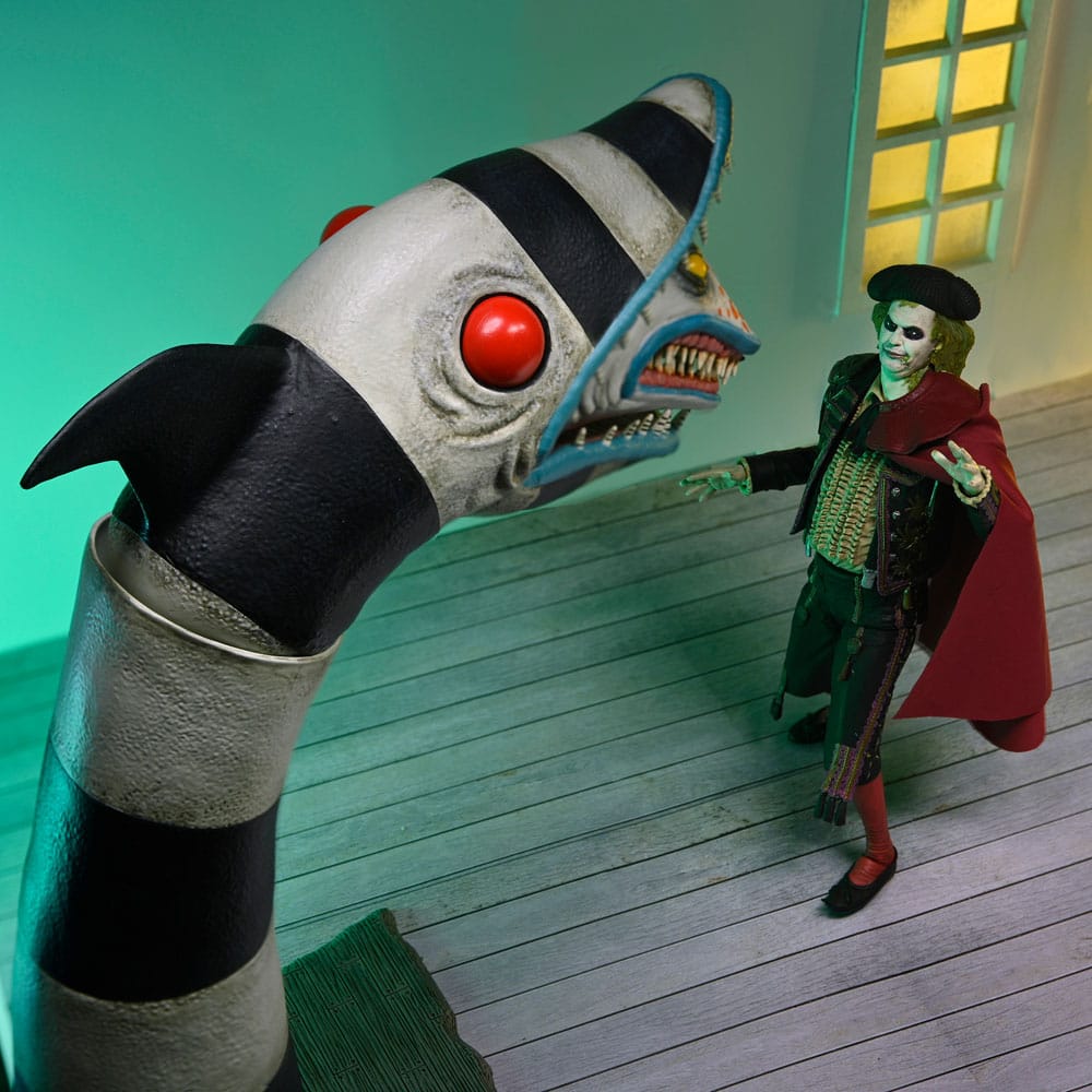 Beetlejuice Beetlejuice Actionfigur 2er Pack Ultimate "Matador" Beetlejuice and Sandworm 18 cm