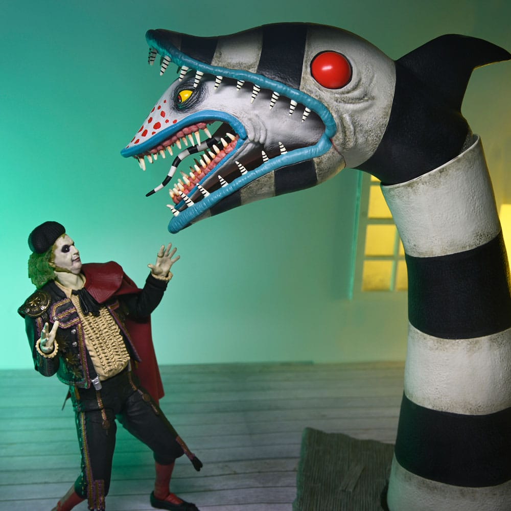 Beetlejuice Beetlejuice Actionfigur 2er Pack Ultimate "Matador" Beetlejuice and Sandworm 18 cm