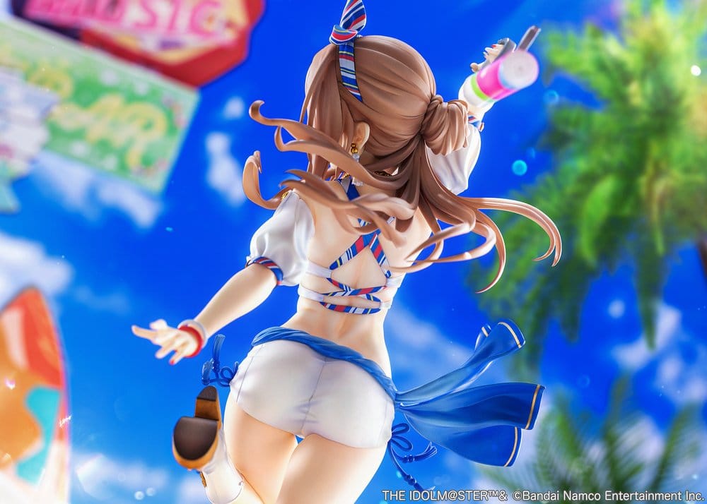 The Idolmaster Gakuen PVC Figur 1/7 Himesaki Rinami Kimi to Semi Blue Ver. With Bonus 27 cm
