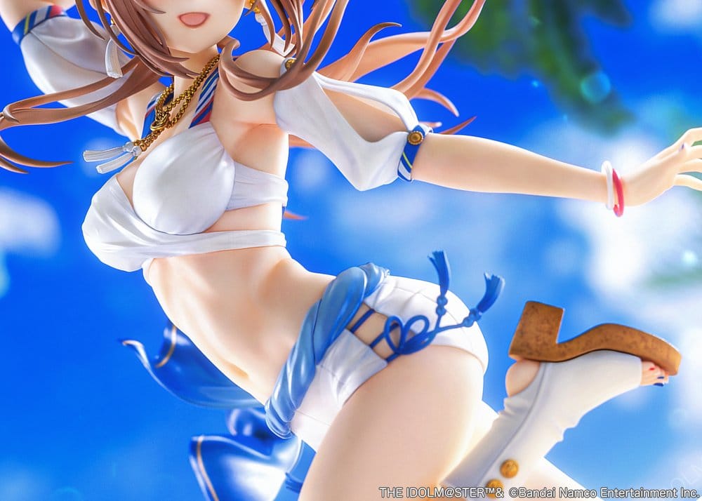 The Idolmaster Gakuen PVC Figur 1/7 Himesaki Rinami Kimi to Semi Blue Ver. With Bonus 27 cm