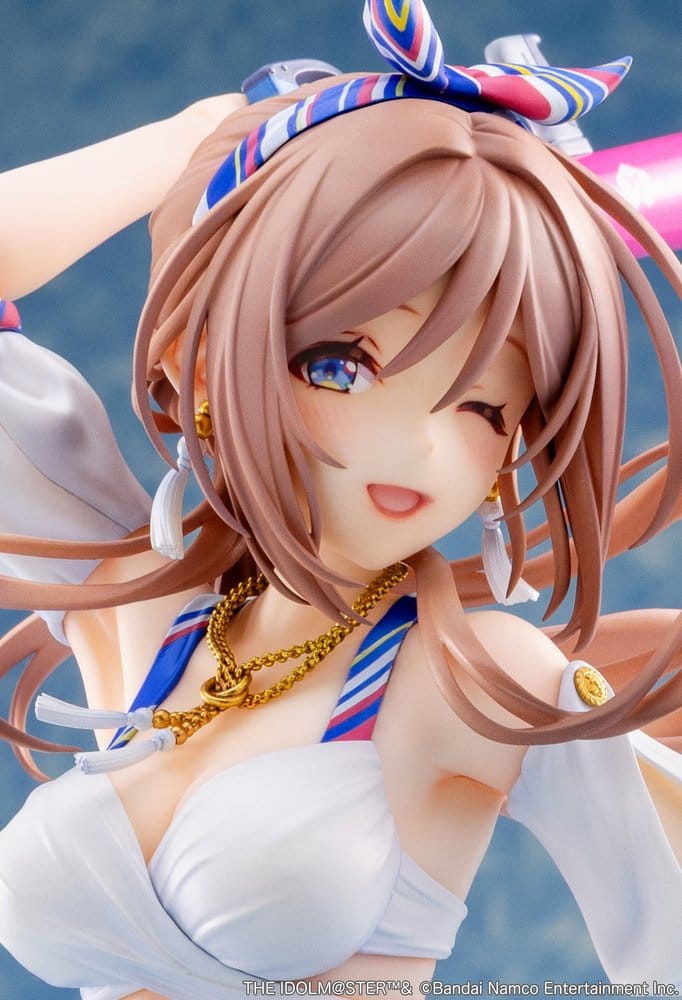 The Idolmaster Gakuen PVC Figur 1/7 Himesaki Rinami Kimi to Semi Blue Ver. 27 cm