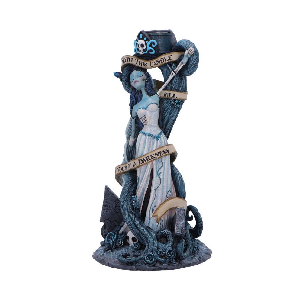 Corpse Bride - Hochzeit mit einer Leiche Kerzenständer With This Candle Vow 19 cm