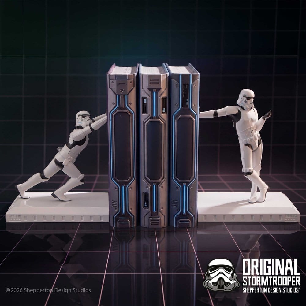 Original Stormtrooper Buchstützen Working Hard Hardly Working 19 cm
