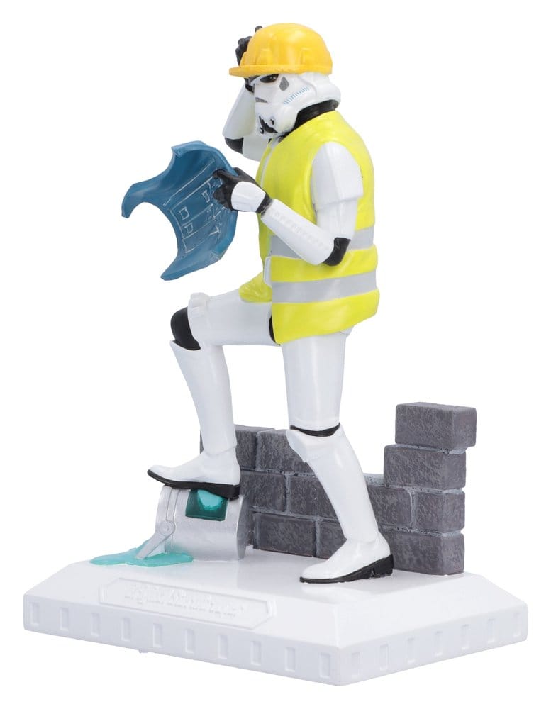 Original Stormtrooper Figur Hit a Brick Wall 18 cm