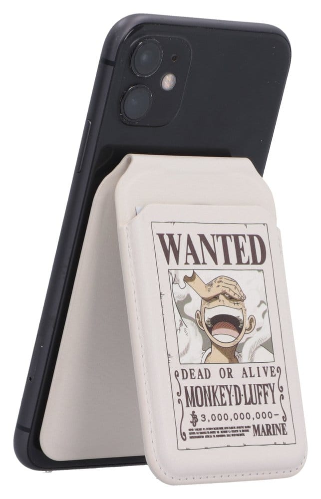 One Piece Kartenhalter Luffy Wanted Poster 10 cm