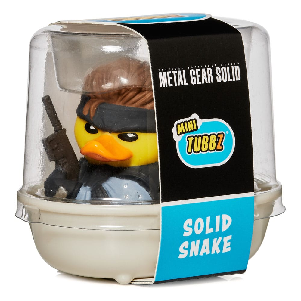 Metal Gear Solid Tubbz Mini PVC Figur Solid Snake 5 cm