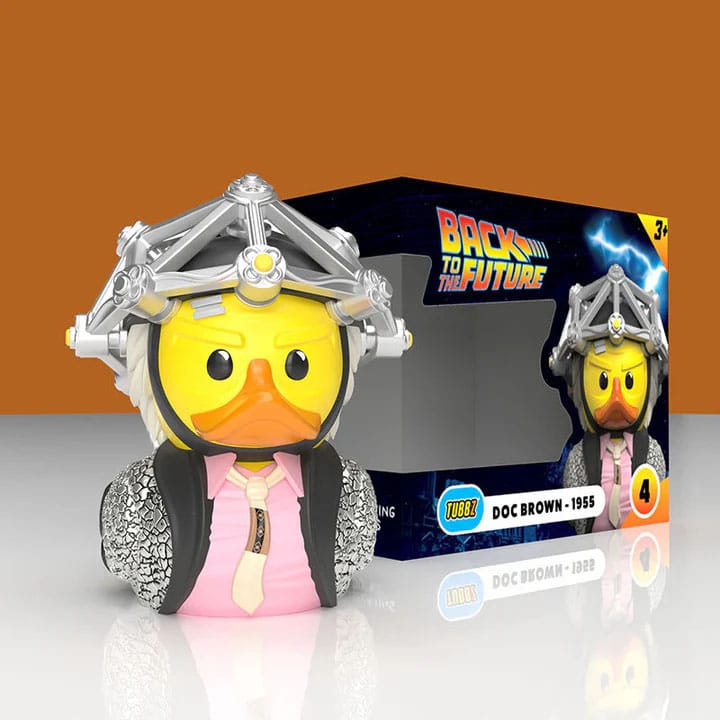 Zurück in die Zukunft Tubbz PVC Figur Doc Brown 1950s Boxed Edition 10 cm