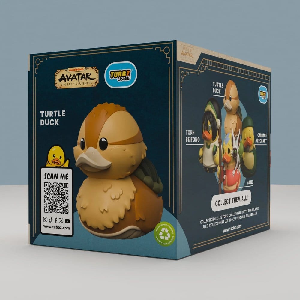 Avatar Der Herr der Elemente Tubbz PVC Figur Turtle Duck Boxed Edition 10 cm