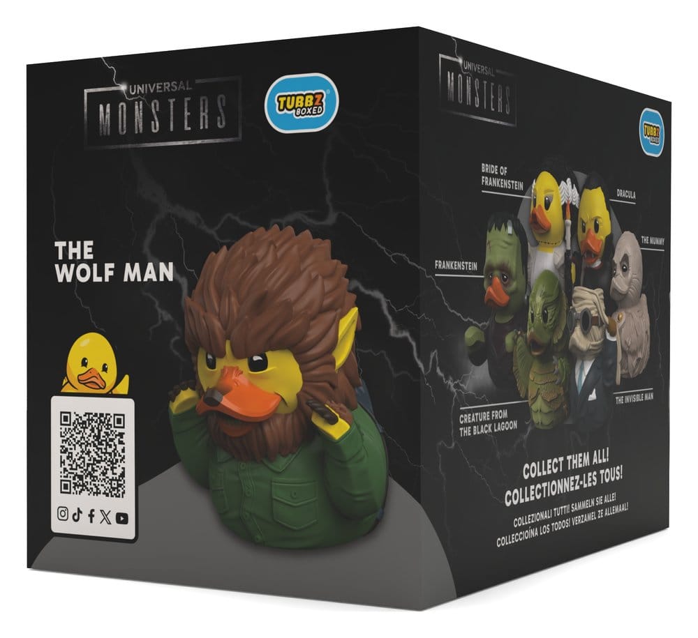 Monsters Tubbz PVC Figur Wolfman 10 cm