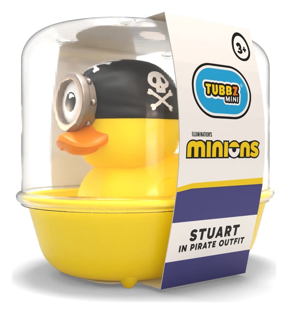Minions Tubbz Mini PVC Figur Stuart in Pirate Outfit 5 cm